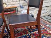 Vintažinės mid century autorinės tikmedžio kėdės - nuotraukos Nr. 13