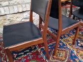Vintažinės mid century autorinės tikmedžio kėdės - nuotraukos Nr. 32