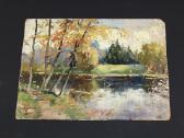 (1931-2013)", (масло, Картон), kaina 25 eurai