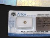 Deimantas, 0.30 ct, 4.38 x 4.35 x 2.53 мм kaina450 - nuotraukos Nr. 5