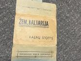 Lankstinys. Žem.kalvarija. Kalnų Stotys. 1939 m. - nuotraukos Nr. 2