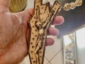 Įspūdingų matmenų senovinis Rožančius su Kryžiumi - nuotraukos Nr. 5