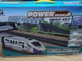 "Power train world train set" Traukinys mažiems va