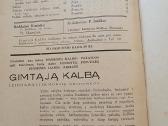 1936-1940 m.laikraščiai "Gimtoji kalba" - nuotraukos Nr. 7
