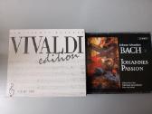 CD plokštelės "Vivaldi" ir "Bach"