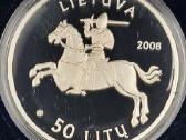 Kauno pilis, 2008 m., Lietuva, 50 litų moneta - nuotraukos Nr. 2