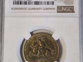 1925 m 50 ct. Lietuva. Kolekcinis stovis. Ngc Ms62