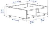 Ikea spintelė po lova - nuotraukos Nr. 2