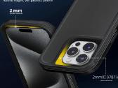 iPhone 15 Pro Max pilkas dėklas - nuotraukos Nr. 4