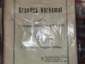 A.baranauskas.graudūs verksmai.1918m. ir kitos kn.