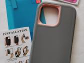 iPhone 15 Pro Max pilkas dėklas