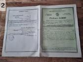 Įvairūs draudimo polisai 1928m. ir kt. Dokumentai. - nuotraukos Nr. 3