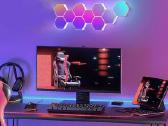 LED Šviestuvas Šešiakampis 8vnt