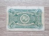 1922 metų laikinieji 5 centai - nuotraukos Nr. 2