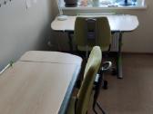 Ergonomiški, augantys kartu su vaiku baldai Mayer