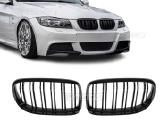 Bmw E90 / E91 skirtos juodos priekinės grotelės