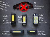 LED įkraunami prožektoriai