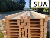 Dvitėjines sijos, i-beam statybinė mediena - nuotraukos Nr. 7