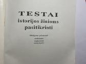 Testai istorijos žinioms pasitikrinti - nuotraukos Nr. 2