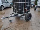 Talpos su važiuoklem, 1000l 600l - nuotraukos Nr. 6