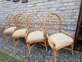 Vintažinės mid century Boho st. ratango kėdės - nuotraukos Nr. 11