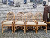 Vintažinės mid century Boho st. ratango kėdės - nuotraukos Nr. 12