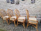 Vintažinės mid century Boho st. ratango kėdės - nuotraukos Nr. 26