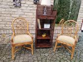 Vintažinės mid century Boho st. ratango kėdės - nuotraukos Nr. 32