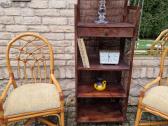 Vintažinės mid century Boho st. ratango kėdės - nuotraukos Nr. 35