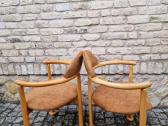 Vintažiniai mid century modern krėsliukai/foteliai - nuotraukos Nr. 34