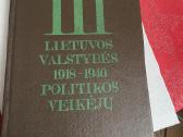 Parduodama knyga 111 Lietuvos 1918-1940 politiku