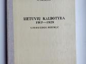 Lietuvių kalbotyra 1917-1929 m.