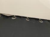 Juodos naktinės užuolaidos 2x 140cmx250cm - nuotraukos Nr. 2