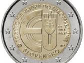 Slovakijos proginės 2€ monetos (Unc) - nuotraukos Nr. 3