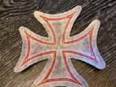 Iron Cross Antsiuvas 15x15cm - nuotraukos Nr. 3