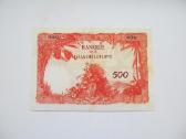 500 franku , Gvadelupa ,1934 - nuotraukos Nr. 2