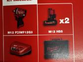 Milwaukee M12fciwf12g3-502x Akum. Smūginis veržl. - nuotraukos Nr. 3