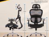 Ergonomiška biuro kėdė - nuotraukos Nr. 2