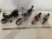 Motociklų modeliai modeliukai 1:12 ir 1:18 harley
