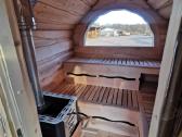 Sauna, karkasinė pirtis "Hobitas" - nuotraukos Nr. 8