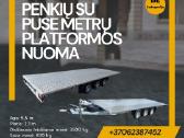 Platformu , traliuku ir priekabu Nuoma ! - nuotraukos Nr. 17