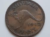 Australija 1 pensas 1942 Bombėjus