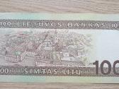 1991 metų 100 litų Aunc - nuotraukos Nr. 2