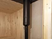 Pirties Kamino Komplektas 2,4m Šiltintas Black - nuotraukos Nr. 3