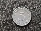 5 reichsfeningai 1940e. Vokietija