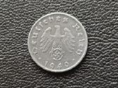 5 reichsfeningai 1940e. Vokietija - nuotraukos Nr. 2