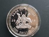 Uganda 2005 1000 shillings John Paul II vizitas Br - nuotraukos Nr. 2