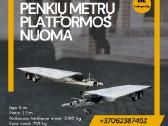 Platformu , traliuku ir priekabu Nuoma ! - nuotraukos Nr. 12