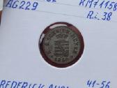 Vokietija- Saksonija 1856 1/2grašio/5pf (sidabras)