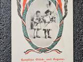 1914 - 15 m. vokiška atvirutė. (Originalas)